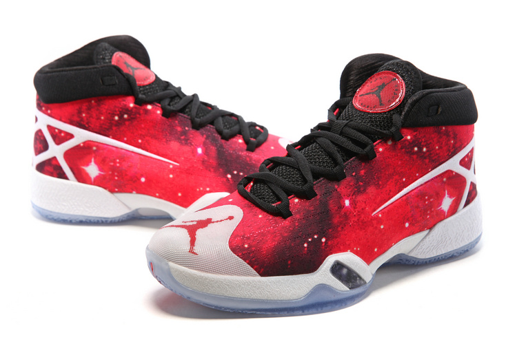 Classic Air Jordan 30 Red Black Shoes - Click Image to Close